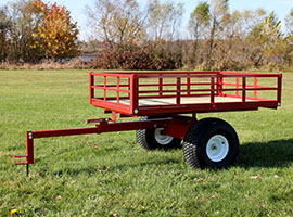 5450 BR Heavy Duty Single Axle ATV Trailer