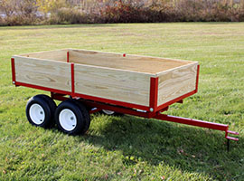 6500 Tandem Axle Lawn Trailer