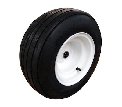 16 inch Ribbed Wheel Tire Assembly