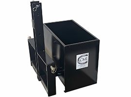 Ballast Box with 2 inch quick Hitch